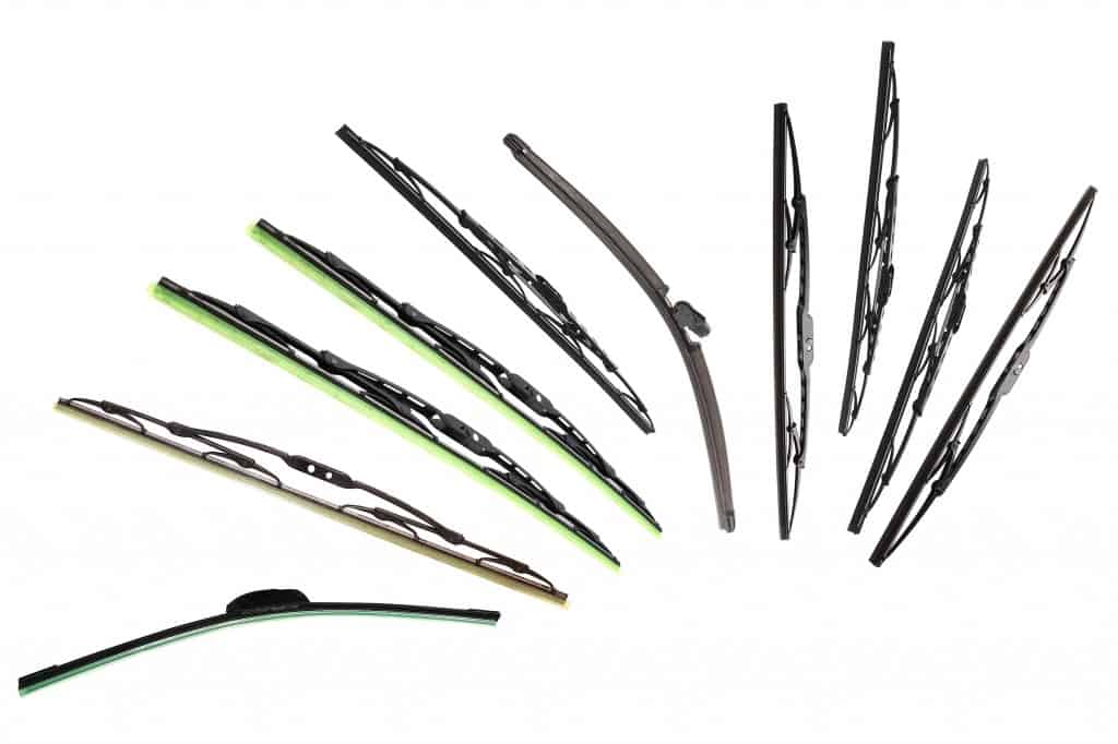 selection of wiper blades