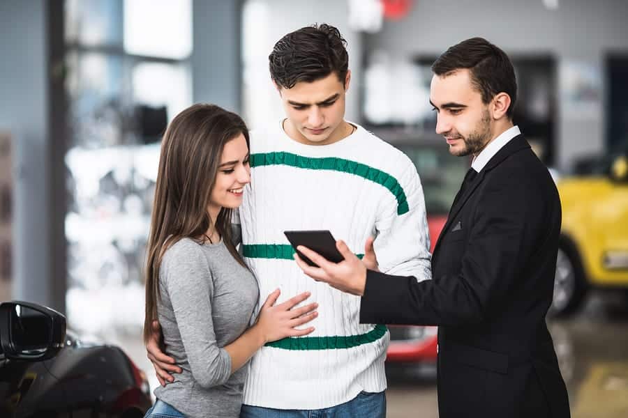 customers viewing an offer