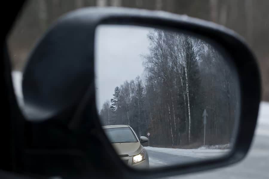 driving in a blind spot