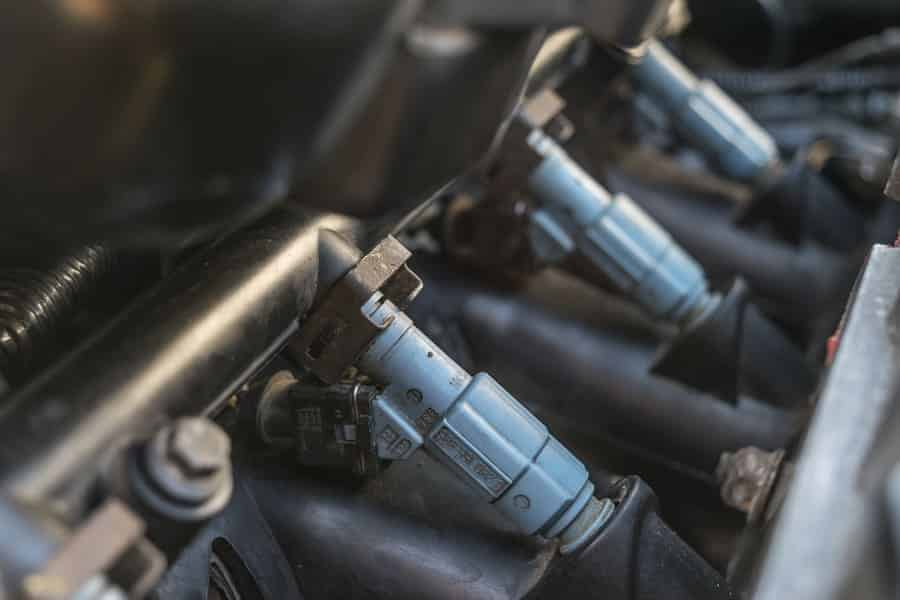 fuel injectors in a car