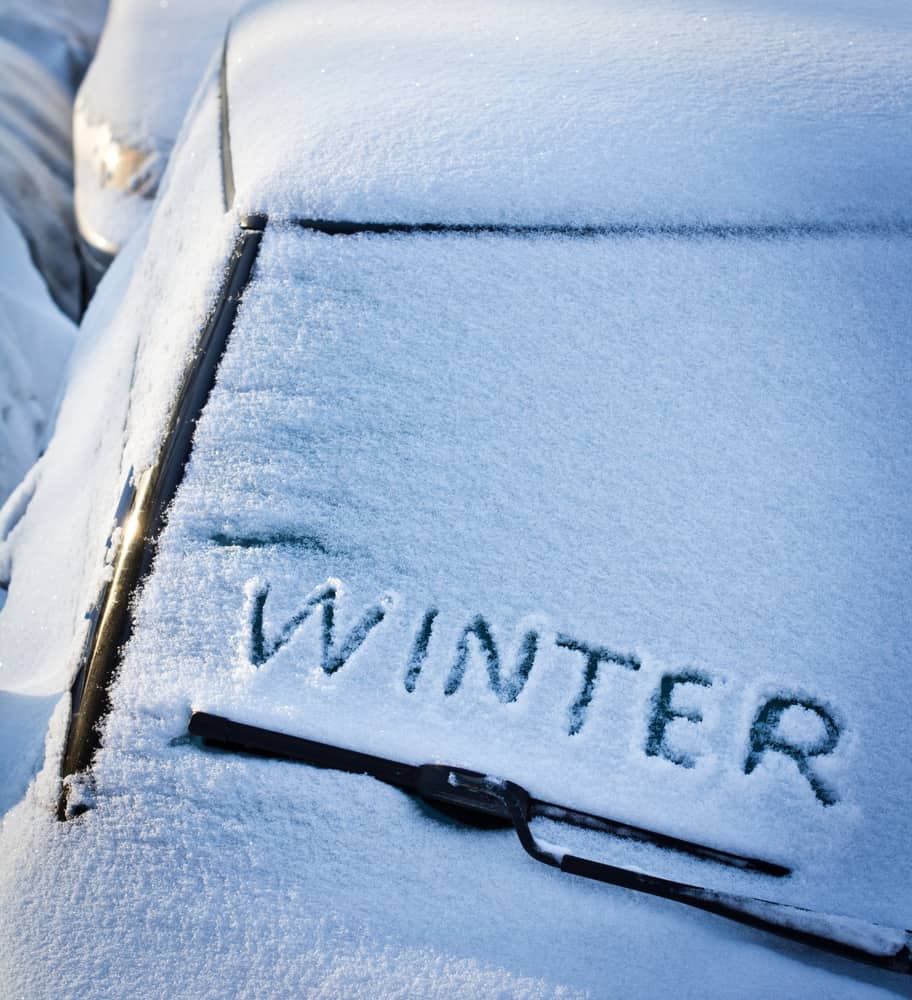 windscreen in winter