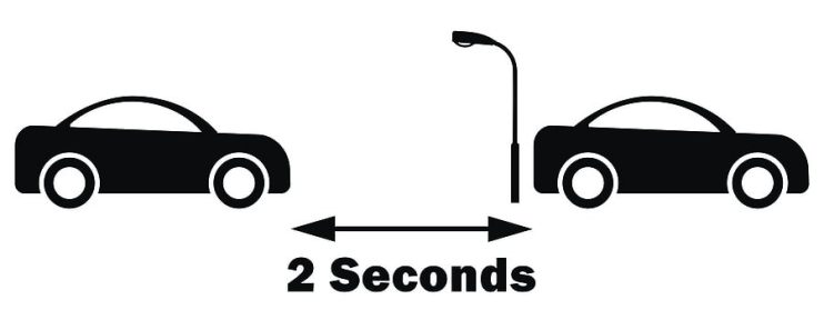 distance to avoid tailgating