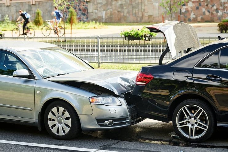 car hit by uninsured driver