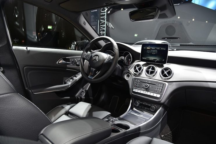 Mercedes GLA interior