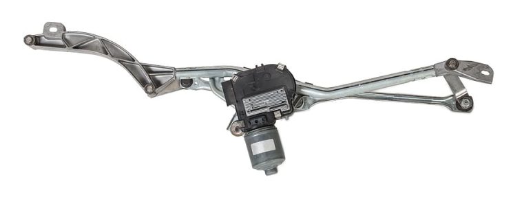 windscreen wiper motor and linkage