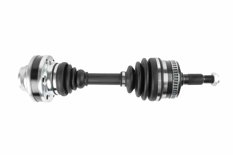 Driveshaft on white background