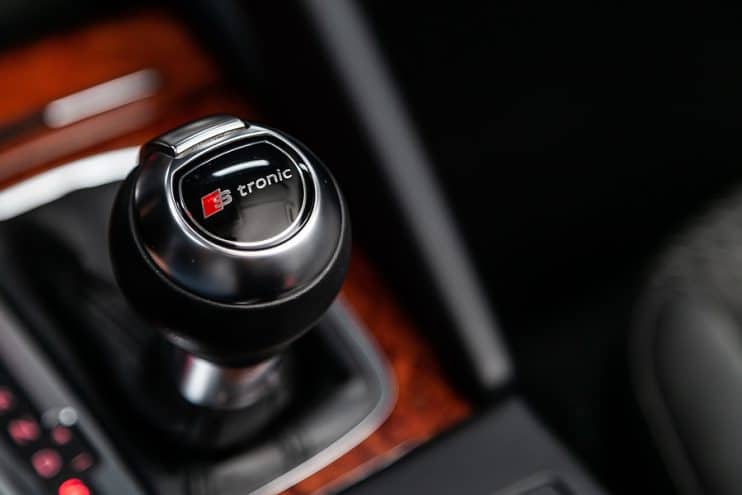 Audi A5 gearstick