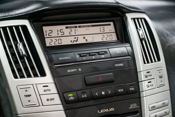 Lexus RX infotainment system