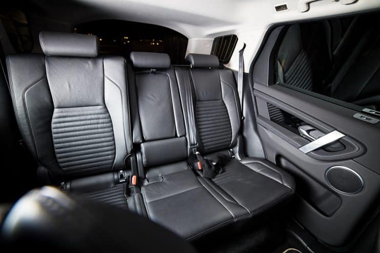 Land Rover Discovery rear seats