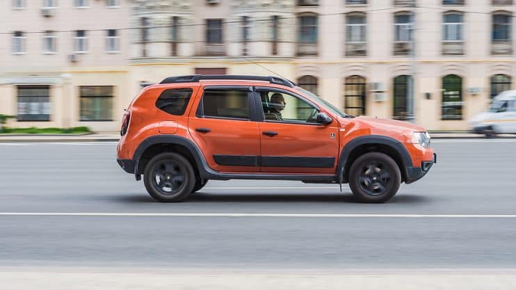 Dacia Duster, side view