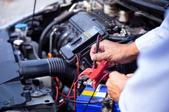 testing a car battery