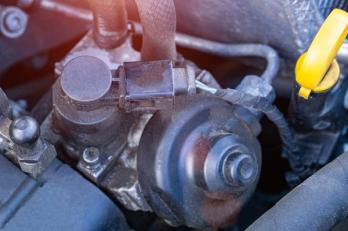 EGR valve on a car